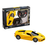 Carrinho Racing Control Speed X Amarelo