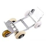 Carrinho Reboque Rolo Estepe Movimentador Rolamento De Pneu Furado Emergência Para Motocicleta Triciclo Portátil Compacto