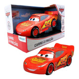 Carrinho Relâmpago Mcqueen De Fricção Carros Disney Pixar