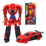 Carrinho Robo Transformes Carro Bumblebee Prime Guardiões