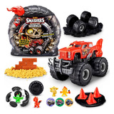 Carrinho Smashers Monster Truck Wheels 25 Surpresas Hot Zuru