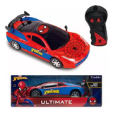 Carrinho Spider Man Homem Aranha Controle Remoto Candide