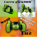 Carrinho Super Controle Remoto 4x4 Recarregavel Toy Wheels Cor Verde