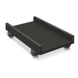 Carrinho Suporte Para Computador 100 Mdf Preto 20x40