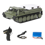 Carrinho Tanque De Controle Remoto Rc Wpl E1 Militar 1 16