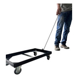 Carrinho Tartaruga Transporte Plataforma De Caixas 58x38 Cm