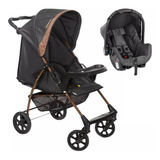 Carrinho Travel System Romano Galzerano Com Bebê Conforto