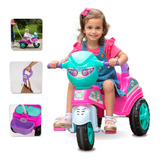 Carrinho Triciclo De Passeio Baby City Spider Rosa Maral