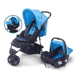 Carrinho Urban Com Bebê Conforto Baby Style 3 Rodas