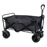 Carrinho Vagao Utilitario Dobravel Carga Roda Grande Caçamba