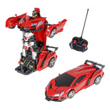 Carrinho Vira Robo Transformers Police