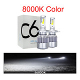 Carro 300 0k 6000k H7 Cor Dupla Led H4 Lâmpada Farol