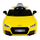 Carro A Bateria Para Crianças Bel Audi Tt Rs Brink Cor Amarelo 110v 220v