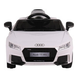 Carro A Bateria Para Crianças Bel Audi Tt Rs Brink Cor Branco 110v 220v