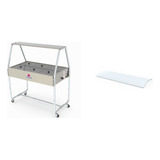 Carro Buffet Térmico 6 Cuba Prb 06 Progas Com Salivador 220v