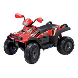 Carro caminhonete De Brinquedopeg Perego Polaris Sportsman 700 Twin Cor Vermelho 127v