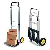 Carro Carrinho De Carga Dobrável Retrátil 90kg Starfer