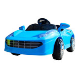 Carro Controle Remoto Infantil Azul Dirigir
