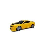 Carro De Brinquedo Esportivo Amarelo- Modelo Camaro- Escala 1-24- Design Moderno