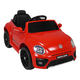 Carro Elétrico Infantil 6v Vermelho Volkswagen