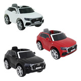 Carro Elétrico Infantil Audi Q8 12v Controle Remoto Belfix Cor Branco