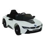 Carro Elétrico Infantil Bmw I8 12v C Controle Remoto Bel Voltagem Do Carregador 100v 240v Cor Branco