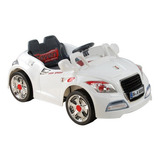 Carro Elétrico Infantil Com Controle Remoto Audi Belfix Cor Branco Voltagem Do Carregador 6v