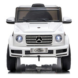 Carro Elétrico Infantil Motorizado Mercedes Benz Zippy Toys Cor Branco