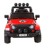Carro Elétrico Jipe 12v 2 Motores Controle Remoto Bang Toys