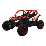 Carro Elétrico Quadriciclo Infantil 24v Luz Led E Bluetooth Cor Vermelho Voltagem Do Carregador 110v 220v
