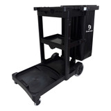 Carro Funcional América Limpeza C Bolsa Amarela Cf2005