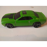 Carro Hot Wheels Dodge Challenger 08 Verde Uzado Raro