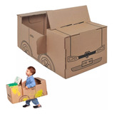 Carro Infantil Papelão Montar Brincar