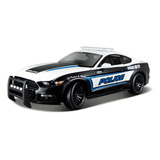 Carro Maisto Ford Mustang Gt Police 1 18 Cor Branco