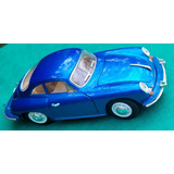 Carro Miniatura Antigo Porsche 356 B 1961 Azul