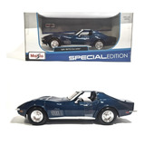 Carro Miniatura Chevrolet Corvette 1970 Escala 1 24 Maisto
