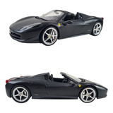 Carro Miniatura Ferrari 458 Spider Escala 1 18 Hot Wheels
