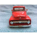 Carro Miniatura Ford Pickup 53 Vermelh Escala 1 32 Pouco Uso