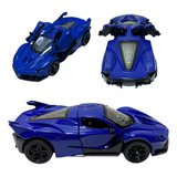 Carro Miniatura Lamborghini Carrinho Ferro Coleção Fricção