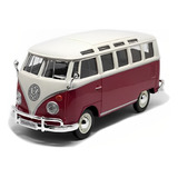 Carro Miniatura Wolkswagen Van Samba Diecast 22 31900 Maisto