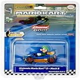 CARRO PARA PISTA ELETRICA NINTENDO MARIO KART MACH 8 LUIGI 1 43