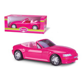 Carro Roadster Conversível Compatível Bonecas Barbie