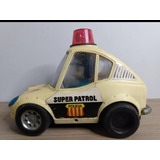 Carro Super Patrol Polícia Glasslite Brinquedo