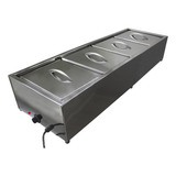 Carro Térmico 4 Cubas Eletrico Buffet Inox Termostato
