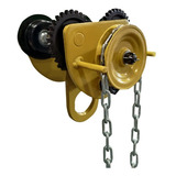Carro Trolley Mecânico C Corrente Polti 1 000 Kg 1 Ton 9 M