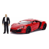 Carro Velozes E Furiosos Lykan Hypersport E Dom s jada 1 18