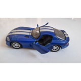 Carros Inesquecíveis Dodge Viper Gts Miniatura Maisto