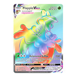 Carta Pokémon Flapple Vmax Rainbow Estilos