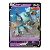 Carta Pokémon Golurk V Céus Em Evolução