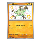 Carta Pokemon Mankey Shiny